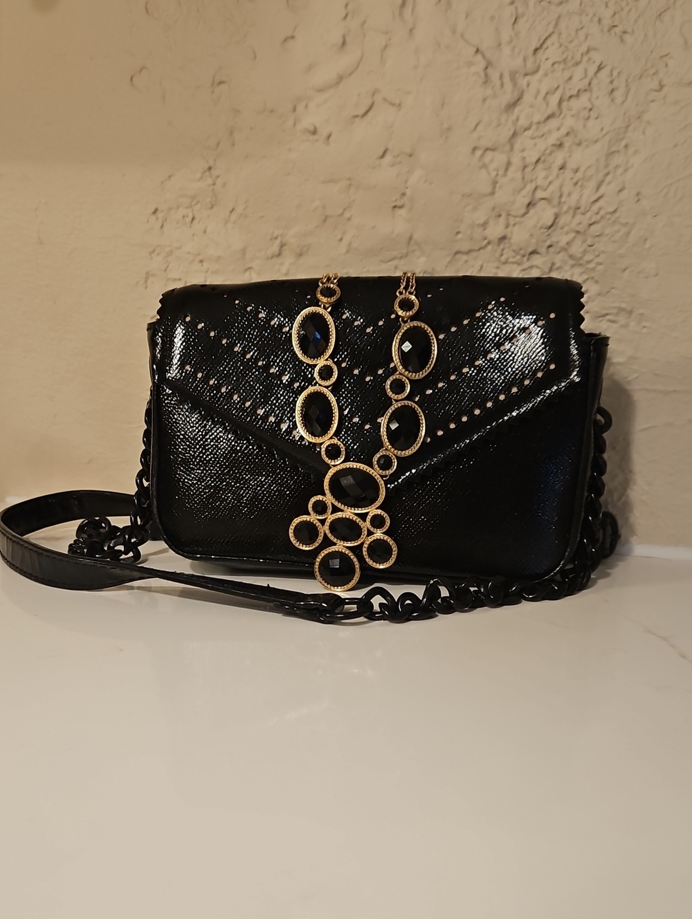 Evening out bundle (Victoria Secret crossbody and statement necklace)